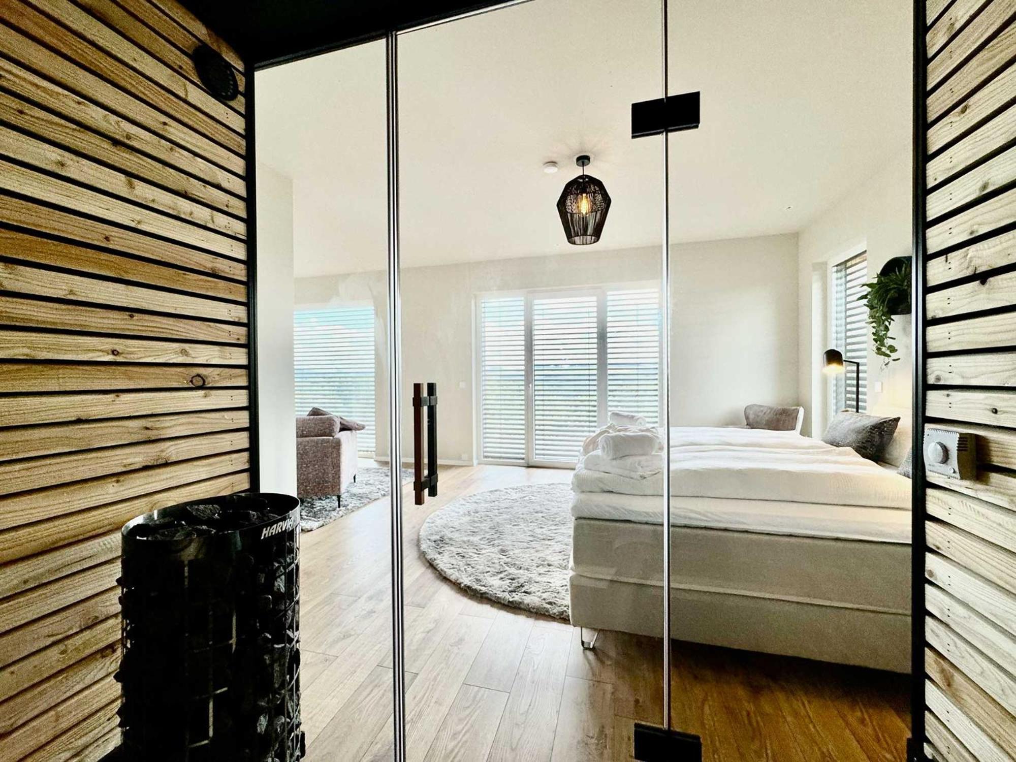Luxapart Eifel Mit Privater Sauna Harscheid Kamer foto